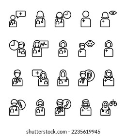 Illustration Vector Graphic of Doctor icon