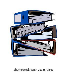 Illustration Vector Graphic of Document