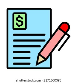 Illustration Vector Graphic of Document, file, page Icon