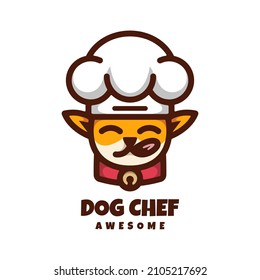 Illustration vector graphic of Dog Chef Character, good for logo design