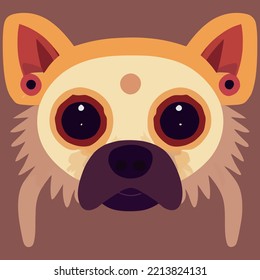 illustration Vector graphic of dog isolated good for logo, icon, mascot, print or customize your design