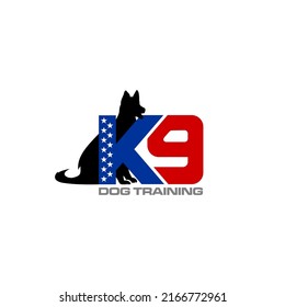 Illustration vector graphic of dog training concept Logo Design template