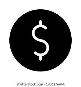 Illustration vector graphic of dolar money icon