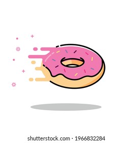 Illustration Vector Graphic of Donut