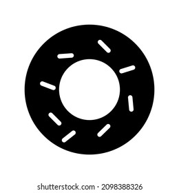 Vektorgrafik der Illustration des Donut-Symbols