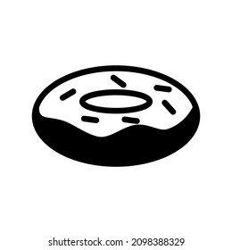 Illustration Vector Graphic of Donut icon