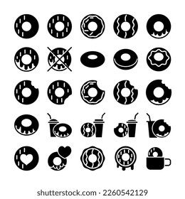 Illustration Vector Graphic of Donut icon