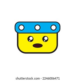 ilustración vectorial de caricatura de doodle.