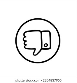 Illustration vector graphic of doodle,hand,gestur,sign,symbol,icon