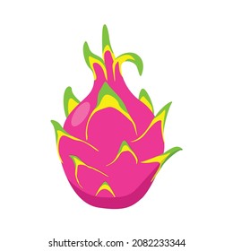 gráfico vectorial de ilustraciones de frutos de dragón