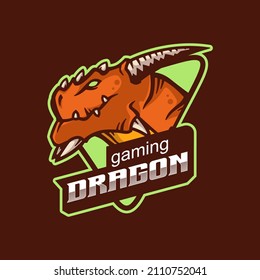 Illustration vector graphic of Dragon, good for logo design