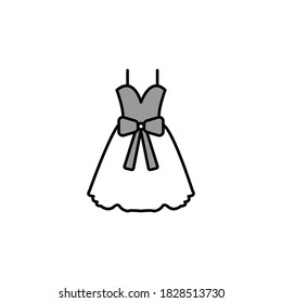 Illustration Vector graphic of dressed icon