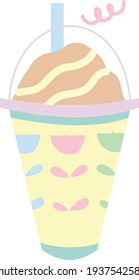 Illustration vector graphic of drink and food's stuff. Perfect for food product, restaurant, kitchen stuff, etc.
