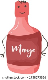 Illustration vector graphic of drink and food's stuff. Perfect for food product, restaurant, kitchen stuff, etc.