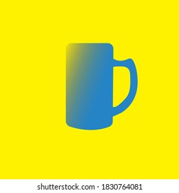 Ilustración vectorial gráfico del icono del vidrio para beber. perfecto para el icono y logotipo del restaurante