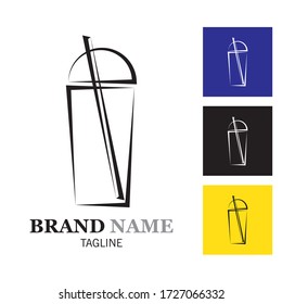 Illustration Vektorgrafik des Trinklogos. Best for restaurant or café logo