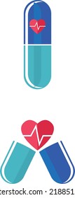 Illustration vector graphic DRUG - for Logo, flyer, website, Education, etc. (Editable Version)