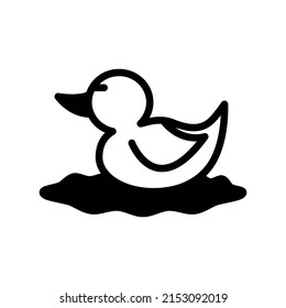Illustration Vector graphic of Duck icon
