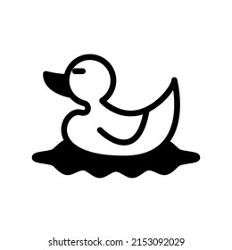 Illustration Vector graphic of Duck icon