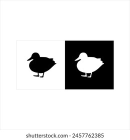 Illustration vector graphic of duck icon