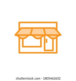 Illustration Vector graphic of e commerce icon. Fit shop, market, business, store etc.