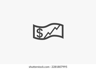 Illustration vector graphic of e commerce finance startup  growth. Good for icon symbol or logo