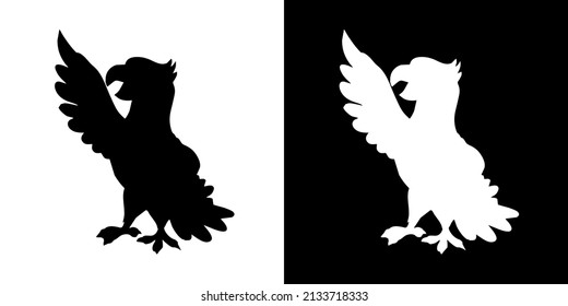 Illustration Vector Graphic of Eagle Icon
