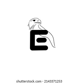 illustration vector graphic for eagle logo