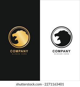illustration vector graphic of eagle logo, eagle logo, animal logo.