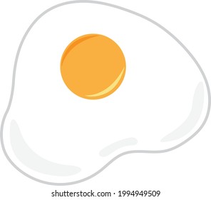 gráfico vectorial ilustrativo de huevo adecuado para alimentos de iconos