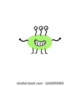 illustration vector graphic of egg icon good for social media icon and etc