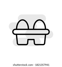 
Illustration Vector graphic of  egg icon