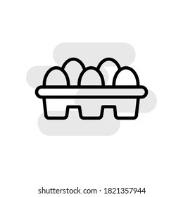 
Illustration Vector graphic of  egg icon