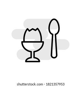 
Illustration Vector graphic of  egg icon