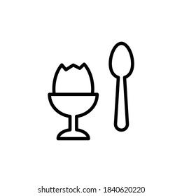 
Illustration Vector graphic of  egg icon