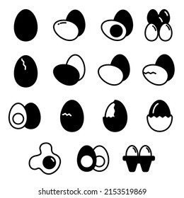 Illustration Vector graphic of Eggs 
 icon