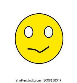 Illustration vector graphic of Emoji for commercial use