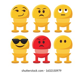 Illustration vector graphic of emoticon