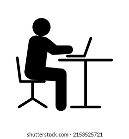 Illustration Vector graphic of Employee 
 icon