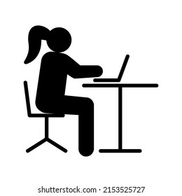 Illustration Vector graphic of Employee 
 icon