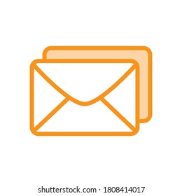 Illustration Vector graphic of envelope icon. Fit for letter, email, correspondence, mailing, mailbox etc.