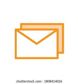 Illustration Vector graphic of envelope icon. Fit for letter, email, correspondence, mailing, mailbox etc.