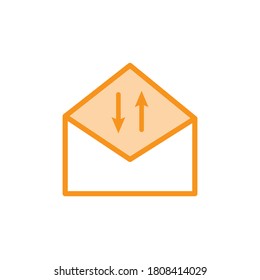 Illustration Vector graphic of envelope icon. Fit for letter, email, correspondence, mailing, mailbox etc.