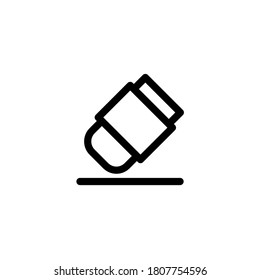 Illustration Vector graphic of  eraser icon