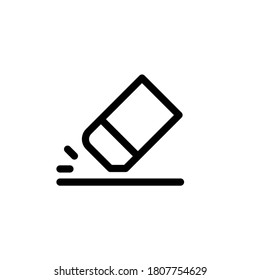 Illustration Vector graphic of  eraser icon