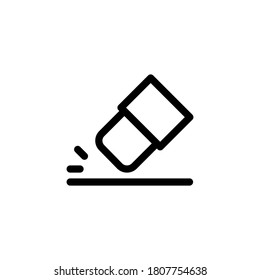 Illustration Vector graphic of  eraser icon