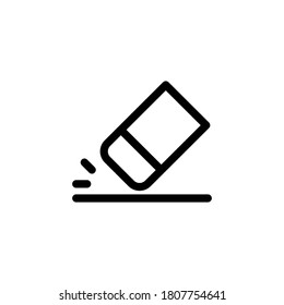 Illustration Vector graphic of  eraser icon