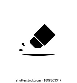Illustration Vector graphic of eraser icon