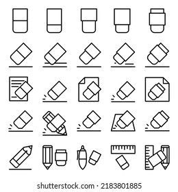 Illustration Vector Graphic of  Eraser icon template