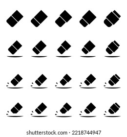 Illustration Vector Graphic of Eraser icon